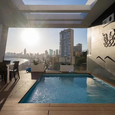 Ocean Sky Sea Benidorm. Parking Pool Appartamento Benidorm